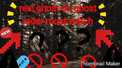 Ghost caught on ghost detector radar 🤪😰😨