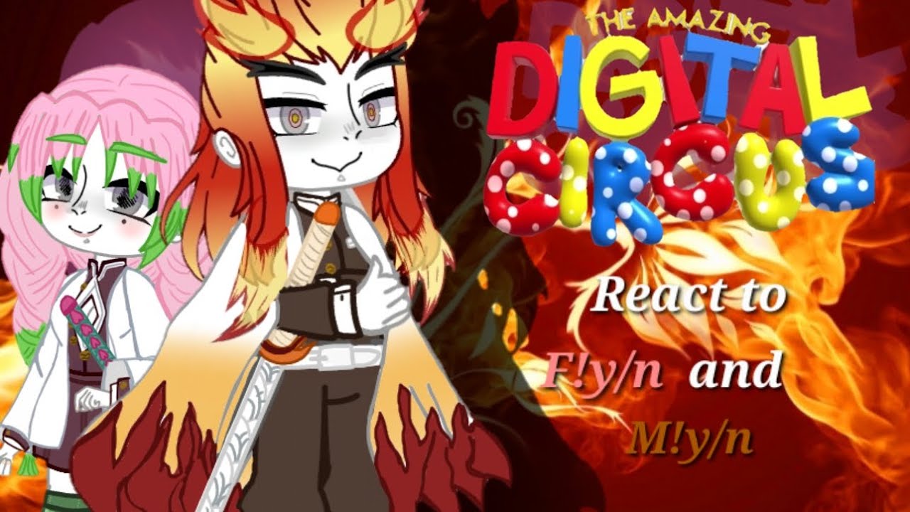 🎪🃏THE AMAZING DIGITAL CIRCUS REACT TO F!Y/N AND M!Y/N🃏🎪[MY A.U] Pt.3 [🇨🇴/🇺🇲/🇧🇷]