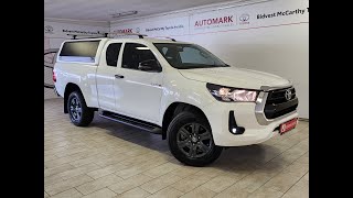 Hilux Extra Cab XC 2.4 GD-6 RB Rai AT - Bidvest McCarthy Toyota Arcadia - 012 334 5500