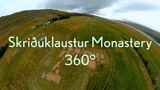Skriduklaustur Monastery [360° Drone // VR Reconstruction]