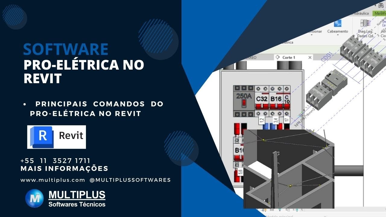 PRO-Elétrica Plugin no REVIT: Principais comandos do PRO-Elétrica no REVIT
