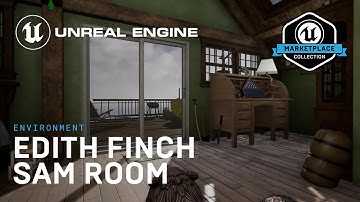 Edith Finch: Sam Room Environment | Unreal Engine 5