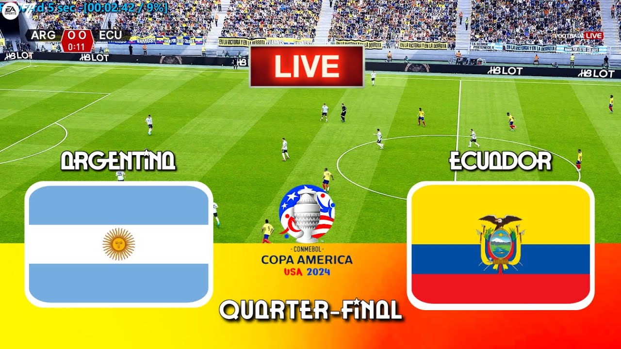 [+[DIRECTO]+]*Ver Argentina vs. Ecuador EN VIVO en Fútbol Libre TV HD