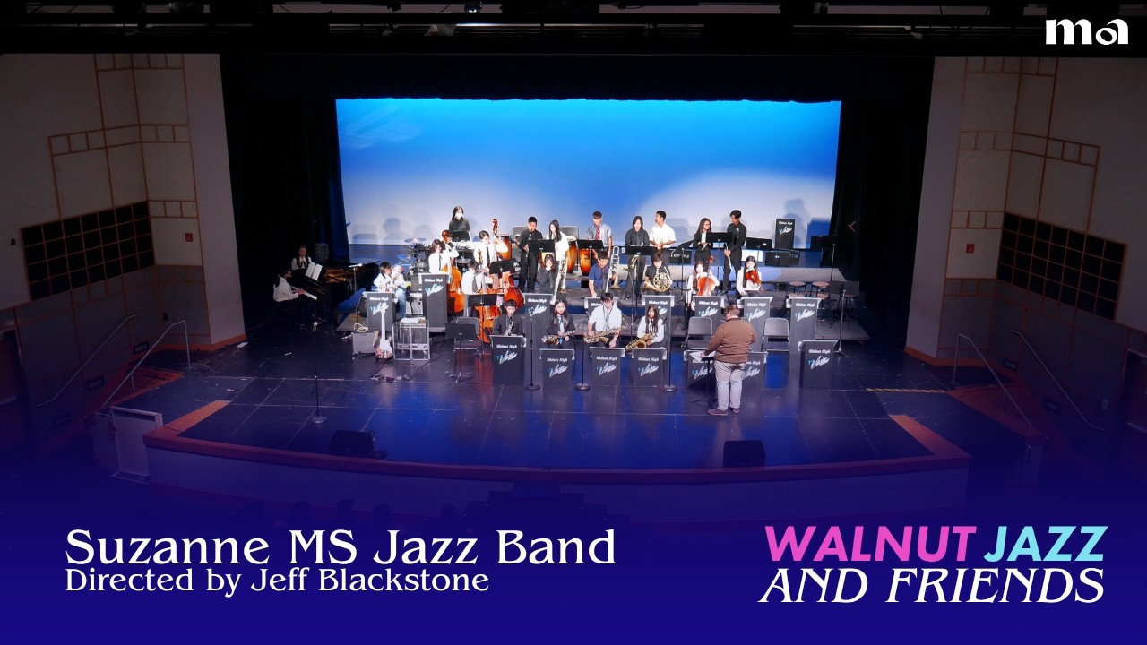 Suzanne MS Jazz Band | 2026 Walnut Jazz & Friends Concert - YouTube