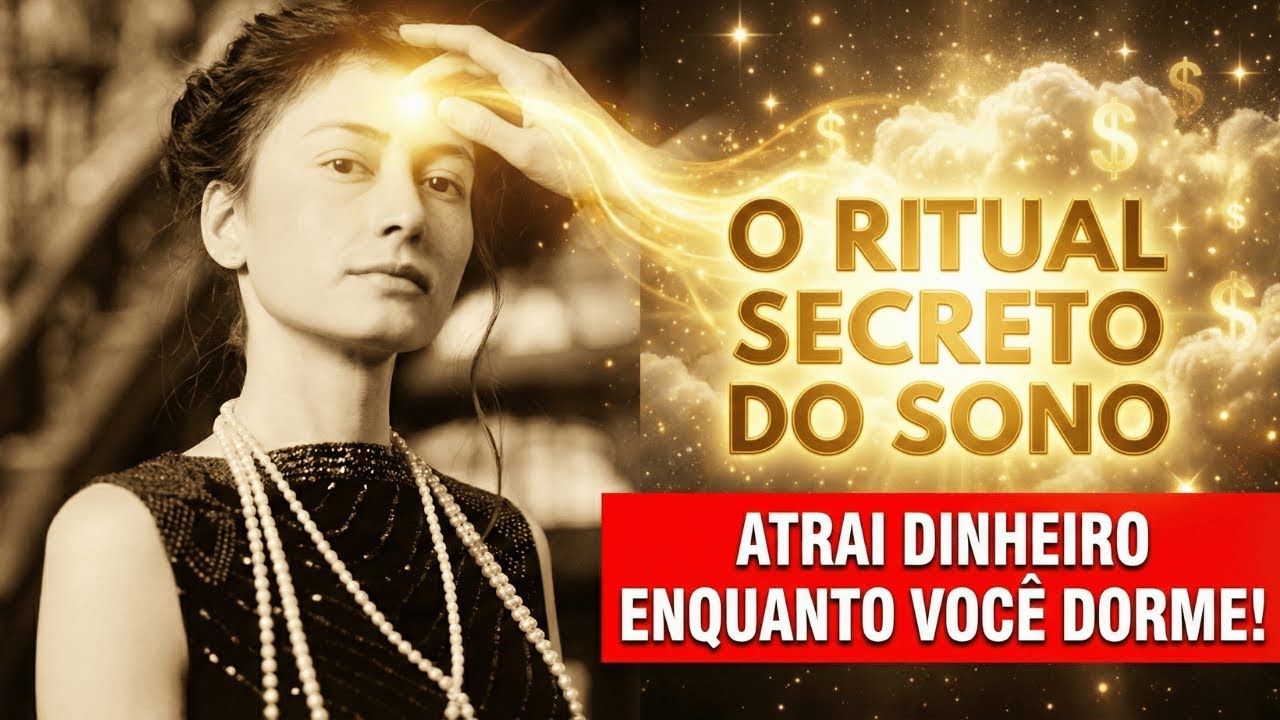 😴 PROIBIDO! A Técnica SECRETA de Florence Scovel Shinn Que Atrai DINHEIRO Enquanto Você DORME!