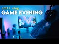 ☁️ game vlog on a rainy night | my dream minimal setup
