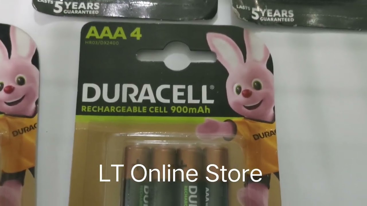 Duracell AAA, 4, Battery, 900mAh, Rechargeable Ultra – Rs.855 – LT