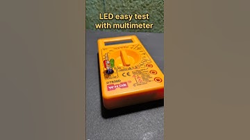 LED Easy Test With Multimeter #shortvideo..