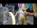 Freshly Squeezed Sugarcane Juice for $0.60