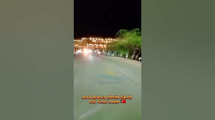 Area Branca - Cristo Rei || Dili || Timor Leste 🇹🇱