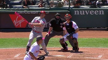CIN@SF: Schebler goes deep to cut the deficit