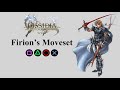 Firion's Moveset | Bravery Attacks, HP Attacks & EX Burst【Dissidia 012 Final Fantasy】