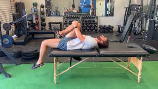 Thomas Test For Hip flexor Muscle Length