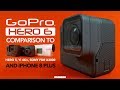 GoPro HERO 6 vs HERO 5, Yi 4K+, Sony FDR X3000 and iPhone 8 — In-Depth Review [4K]