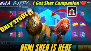 Lion Hola Buddy Spin Crate Opening | Bgmi Growing Pack | Bgmi Sher Spin