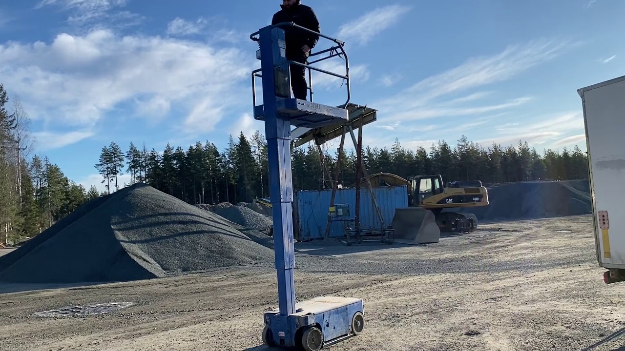 Pelarlift UpRight TM12