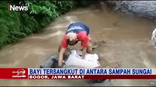 Miris! Warga Bogor Temukan Jasad Bayi yangh Tersangkut di Aliran Sungai dan Sampah - Realita 21/02