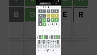 Wordle in a minute! (16 May 26) #speedsolving #wordgames #words