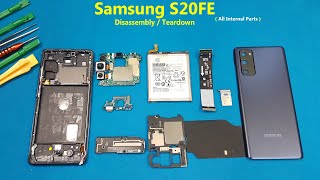 Samsung S20 FE 5G  Disassembly / Teardown | S20 FE 5G Battery,Charging Board,Back Panel,Motherboard