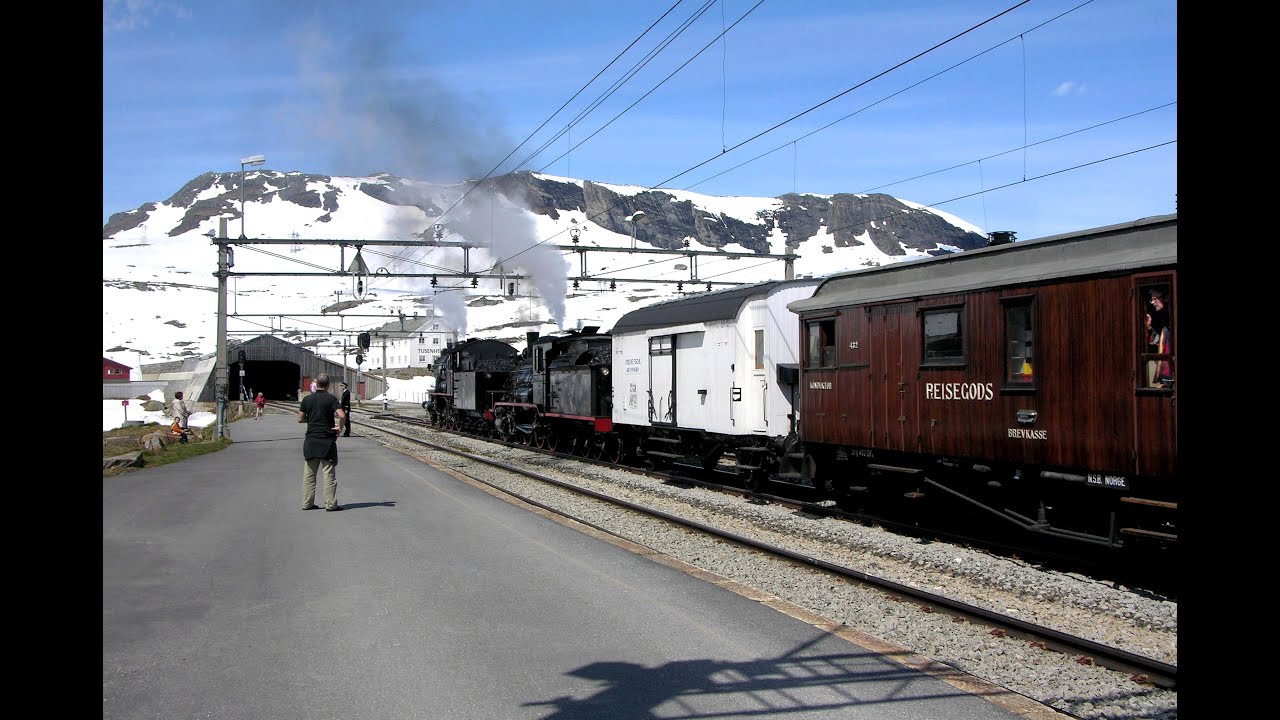 Bergen Railway Steam Special. 100 Years Across Norway’s High Mountains
