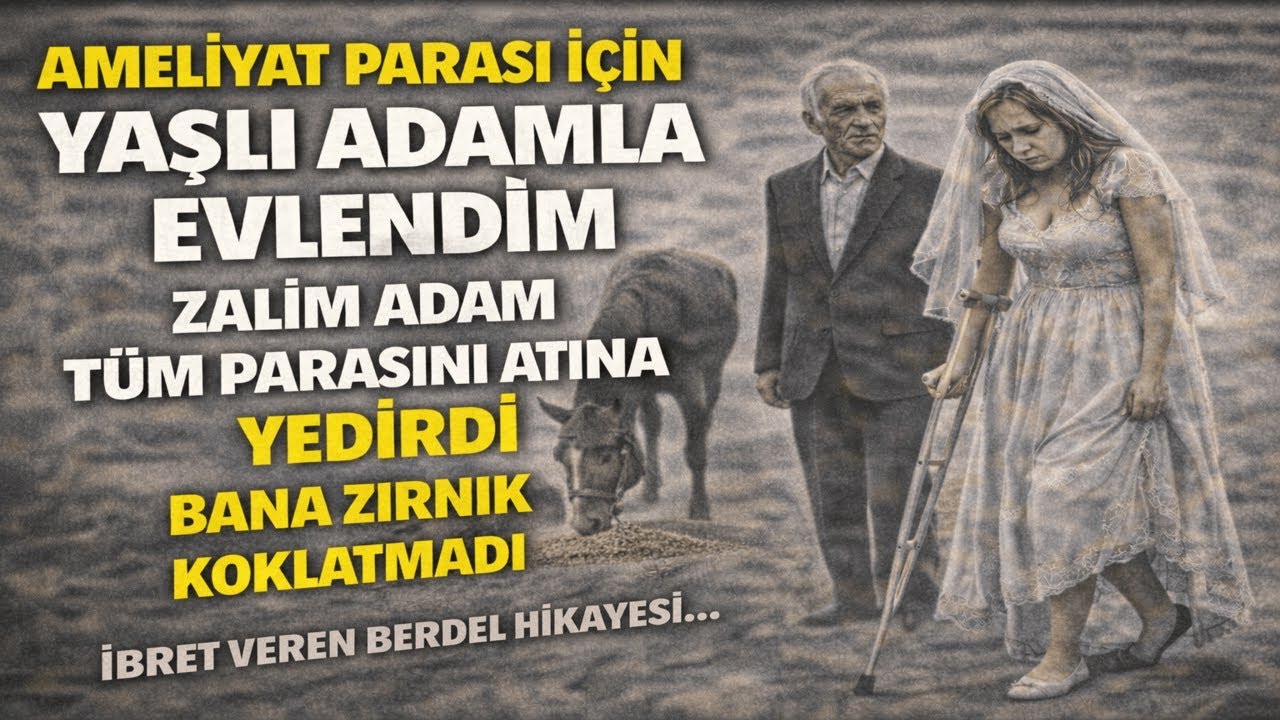 TOPAL GELİN AMELİYAT PARASI İÇİN YAŞLI ADAMLA EVLENDİ: YAŞLI ÇOBAN PARAYI ATA VERDİ! GERÇEK HİKAYE