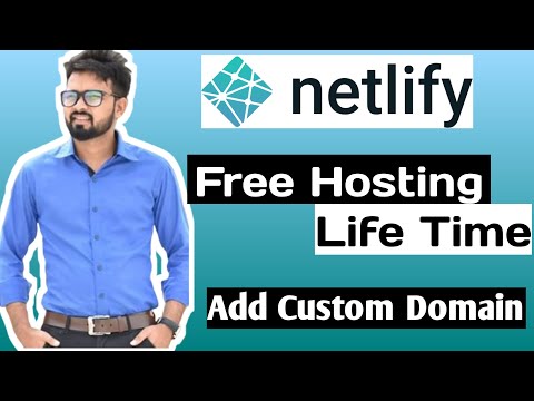 How to add netlify custom domain | netlify free web hosting  | Affiliate marketing 2020