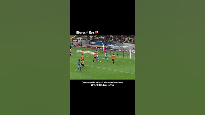Birthday - Eberechi Eze: England international scoring a golazo in the League Two, absolute banger
