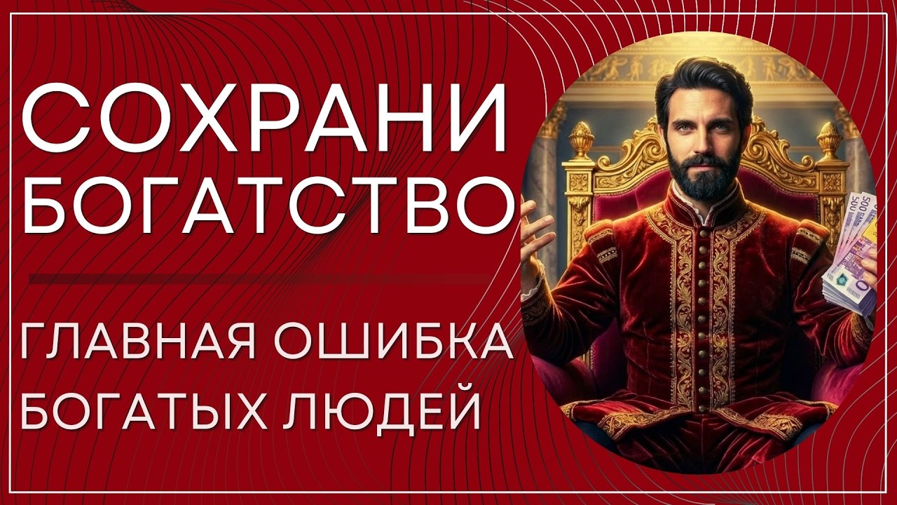 Эта ошибка уничтожает богатых быстрее, чем бедность — её совершают почти все