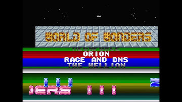 Commodore Amiga demo: World of Wonders - New stuff (1988)