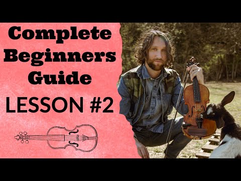 Left Hand  Complete Beginners Guide to Fiddle Violin  Lesson 2