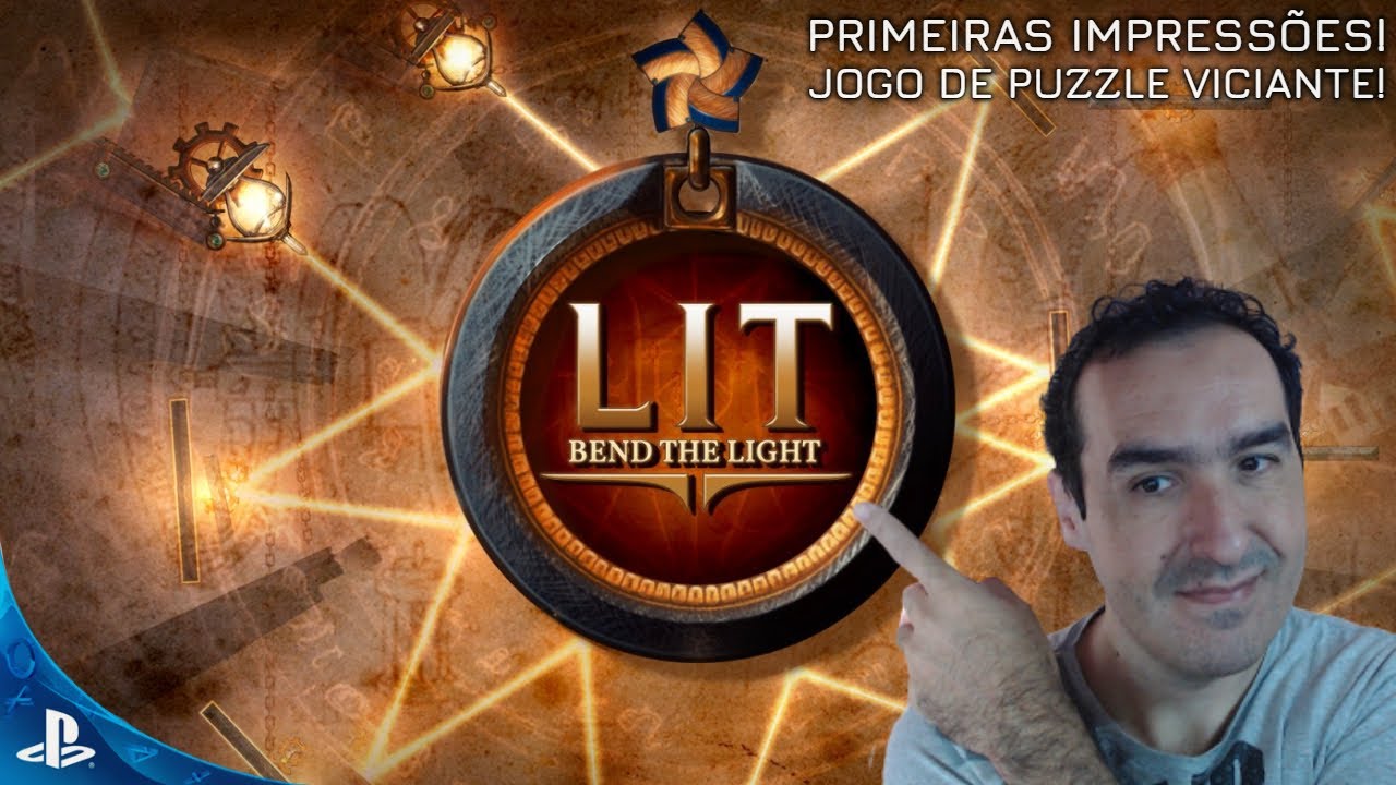 Lit: Bend the Light PS4 / PS5 - Primeiras Impressões deste jogo de puzzle  viciante! 