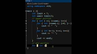 Tutorial - Hexagon using C++, Pattern -8 #shorts #coding #patterns #polygon