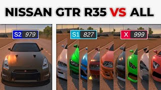 Nissan Gtr R35 Vs All Tuned Cars Drag Race Apex Racing
