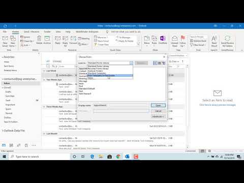 How to Create email templates in Outlook - Office 365