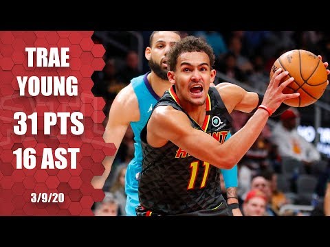 Trae Young scores 31 points vs. Hornets in 2OT madness | 2019-20 NBA Highlights