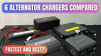 6 Car Alternator Chargers for battery generators compared - Ecoflow, Bluetti, DJI, Etaker, Pecron