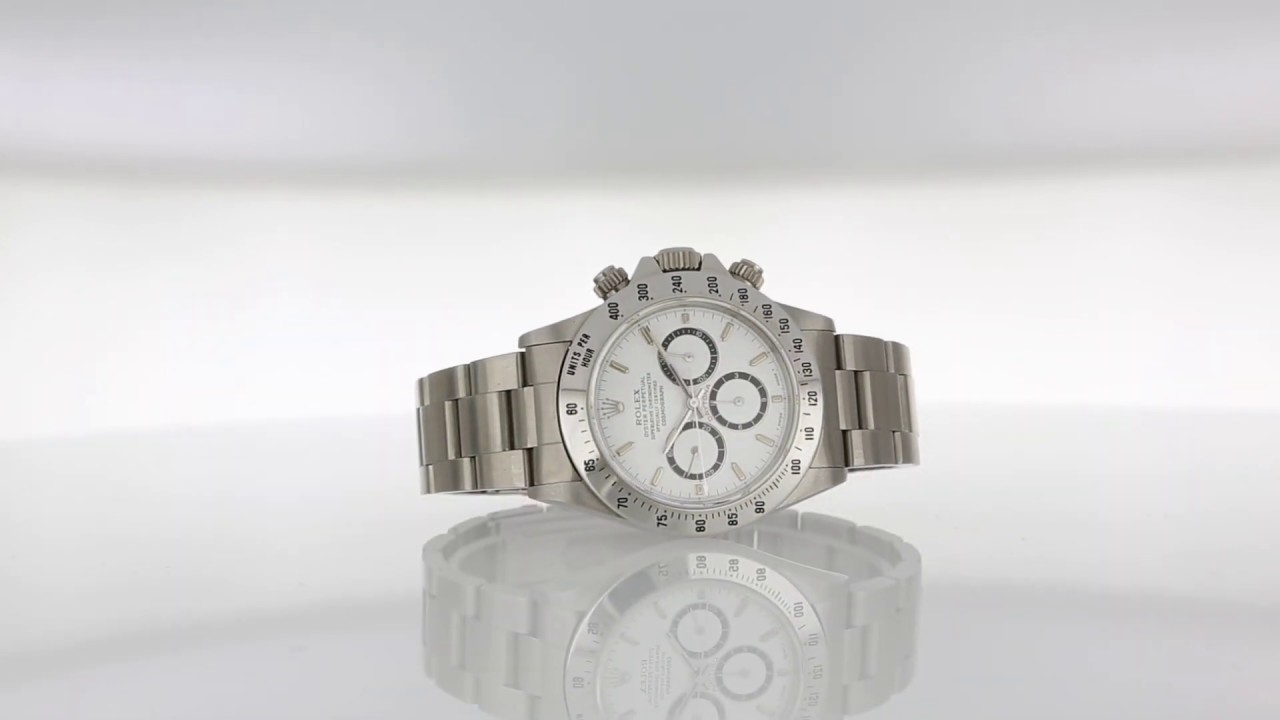 Rolex Daytona Ref 16520 NOS - YouTube