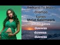 Melat Kelemwork Zero Lyrics By Afaan Oromoo New Ethiopian Music 2025 Melat Kelemwork Zero Lyrics By Afaan Oromoo New Ethiopian Music 2025
