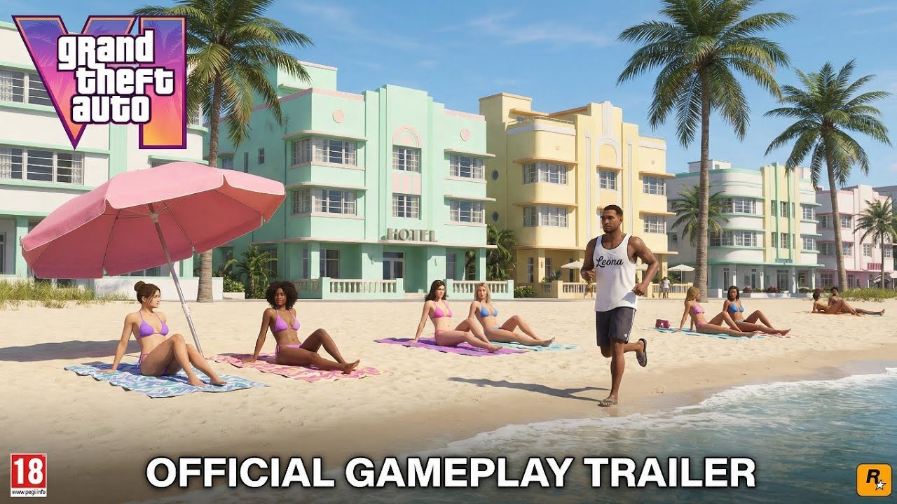 Grand Theft Auto VI Gameplay 2026 GTA 6 Trailer 3 4K Realistic YouTube 