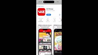 How to create an account in VIZ manga app? screenshot 1