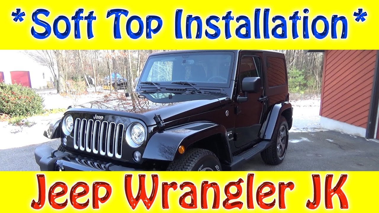 Hard Top Removal - Soft Top Install - Jeep JK - YouTube