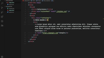 Curso HTML y CSS Básico - Selectores de CSS