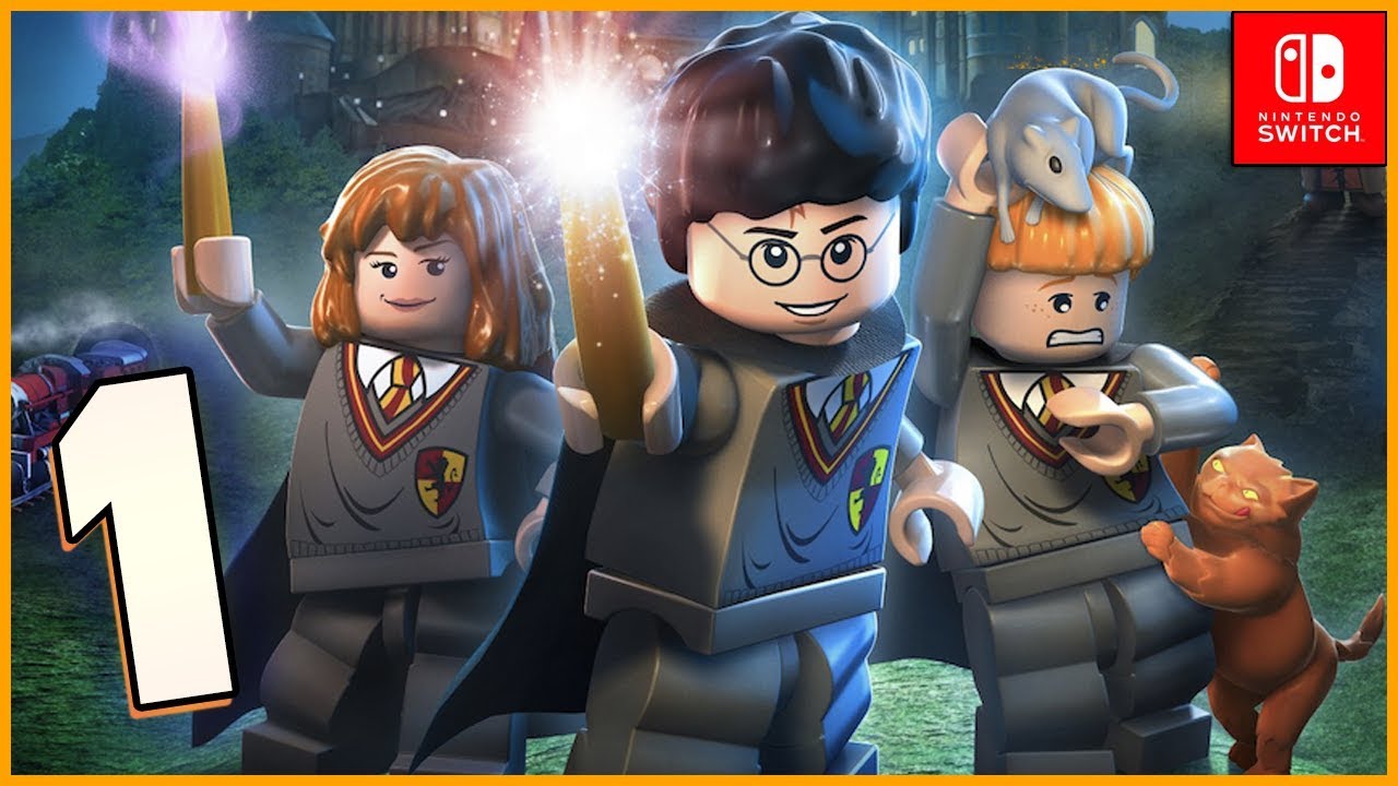 Lego Harry Potter Collection HD Walkthrough Part 1 You're a Wizard Harry (Nintendo Switch)