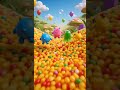 Rainbow Colour Hunt! 🌈🔍 | Can You Find the Hidden Surprise? | Wobble Monsters Adventure