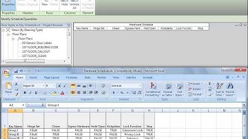 Ideate BIMLink Hardware Key Schedule