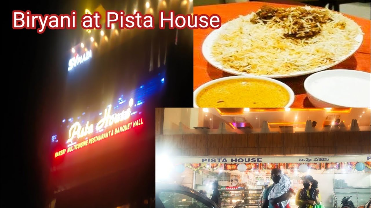 Hyderabadi biryani at pista house/unique biryani/review/ऐसा बिरयानी