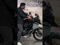 Exhaust Sound On 🔉Taming the mighty beast! #bmwf900gs #bikedelivery #gsadventure
