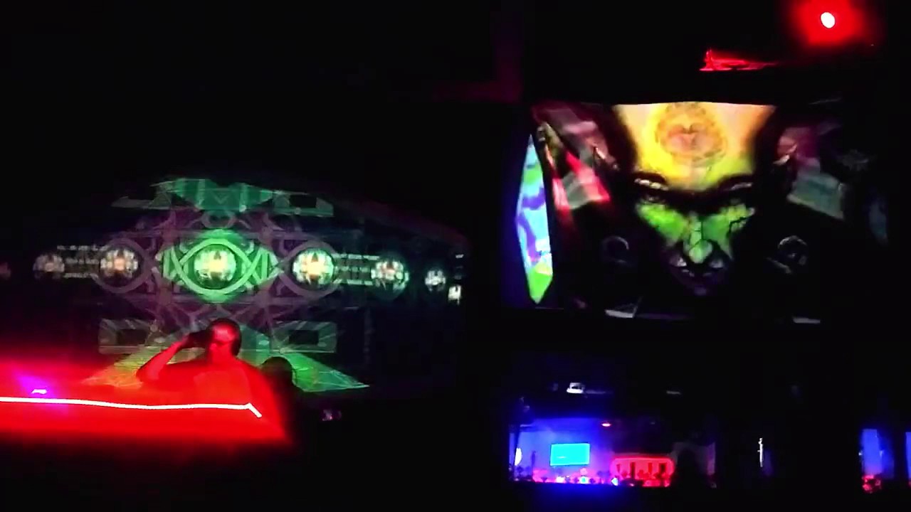 VJ Ravenlight @ Psyrockers X-PERIMENT - Murray Mu Set