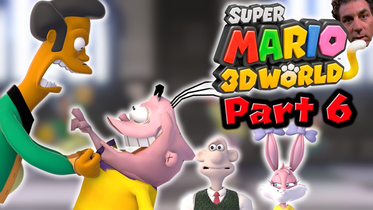 [6] Don't Break Wallace's Stride - Super Mario 3D World Modded Multiplayer Mayhem (Switch)