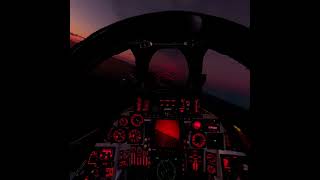 DCS F-14 Night Trap (Not Pretty At All)